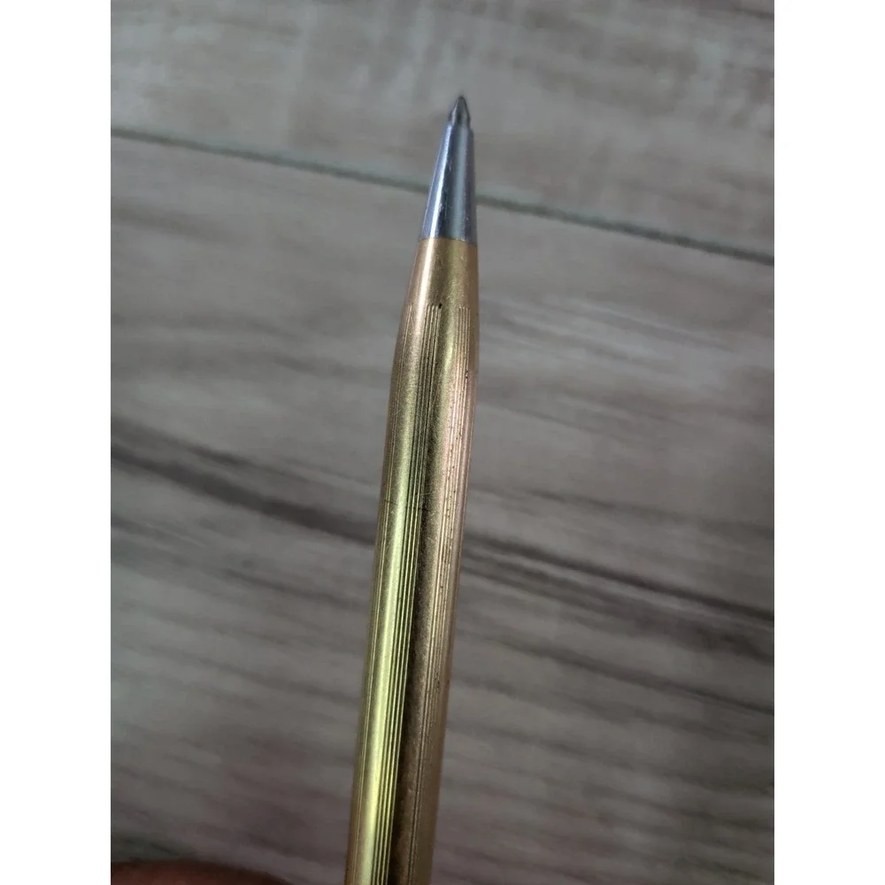 Vintage Cross Mechanical Pencil 1/20 12 KT Gold Filled Made In USA ( WORKING )